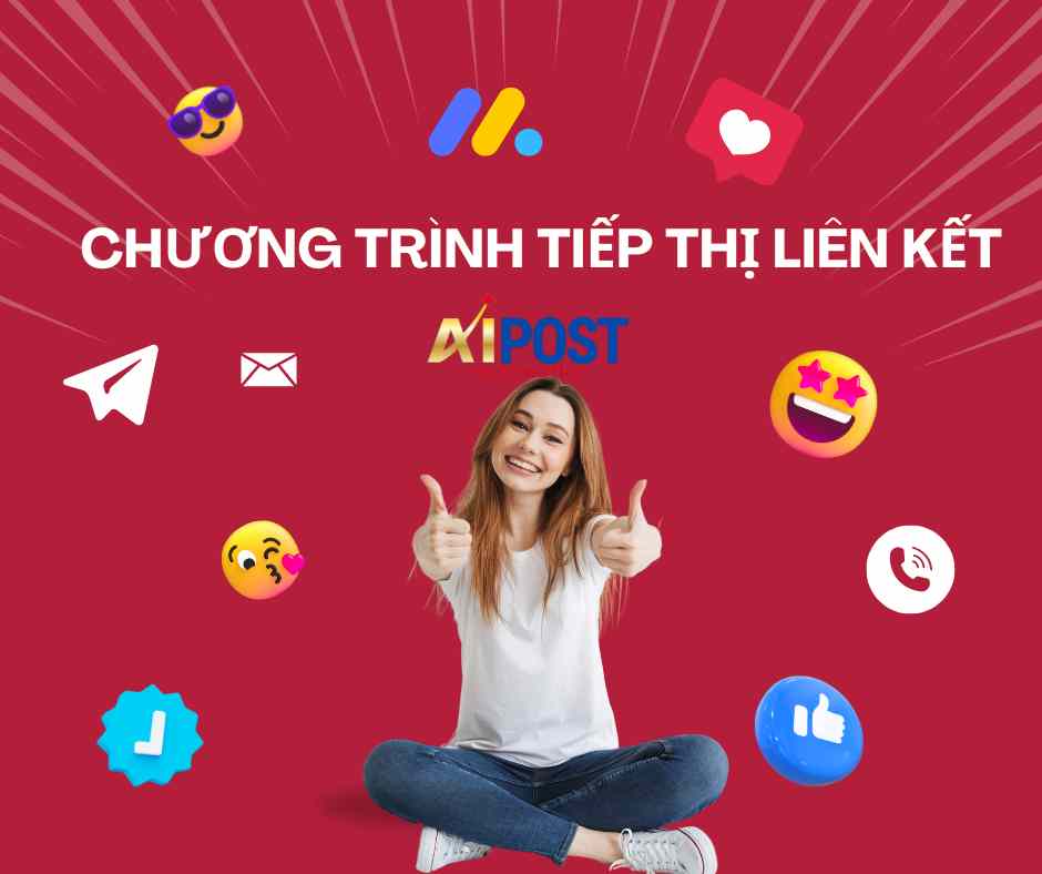Kiếm tiền thụ động cùng affiliate phần mềm aipost
